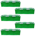Carvix HDPE 60x12x12 Rectangle Grow Bag With Supporting Pvc Pipes Extra Thick Premium Quality Grow Bags