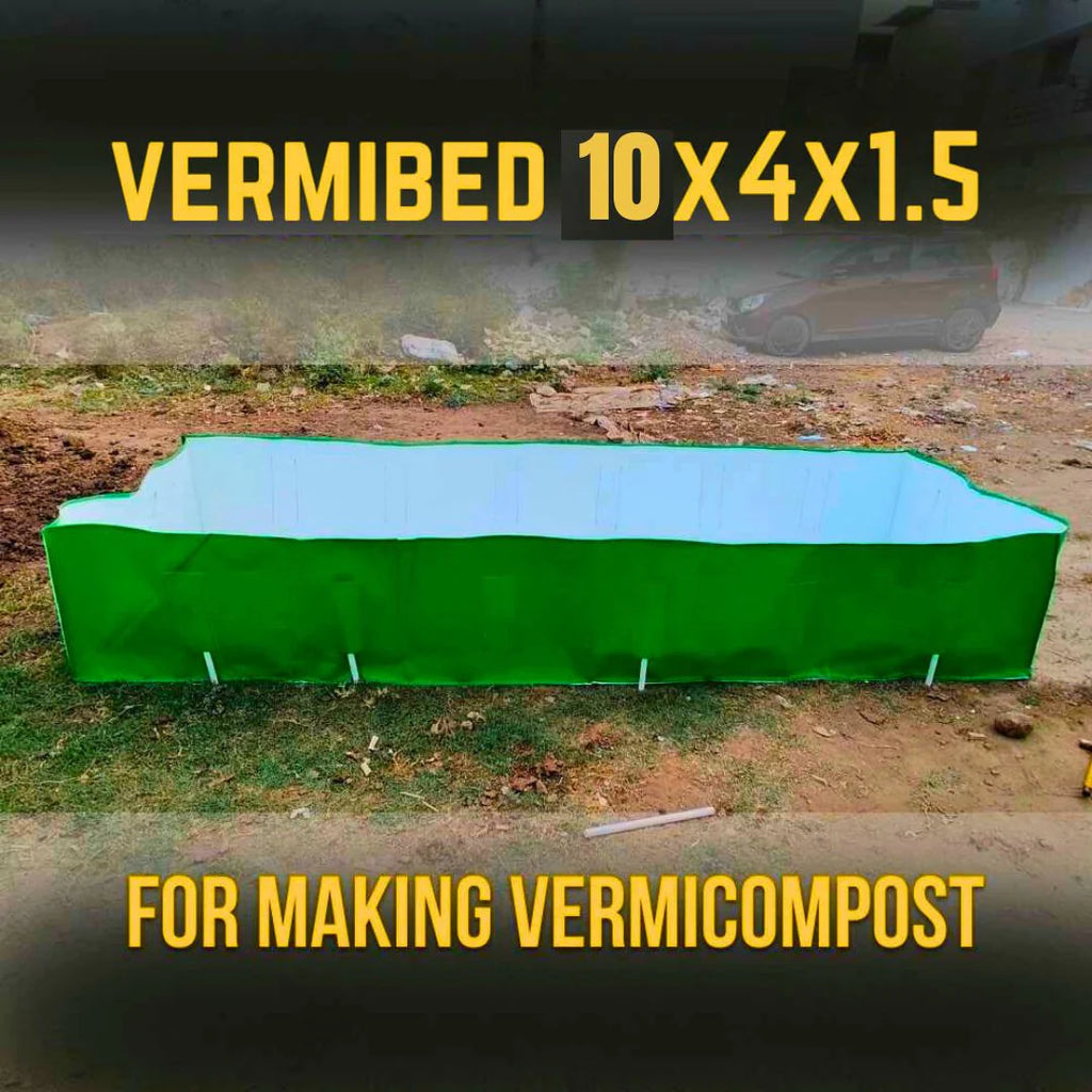 Carvix Vermibed-10x4x1.5 For Making Vermicompost