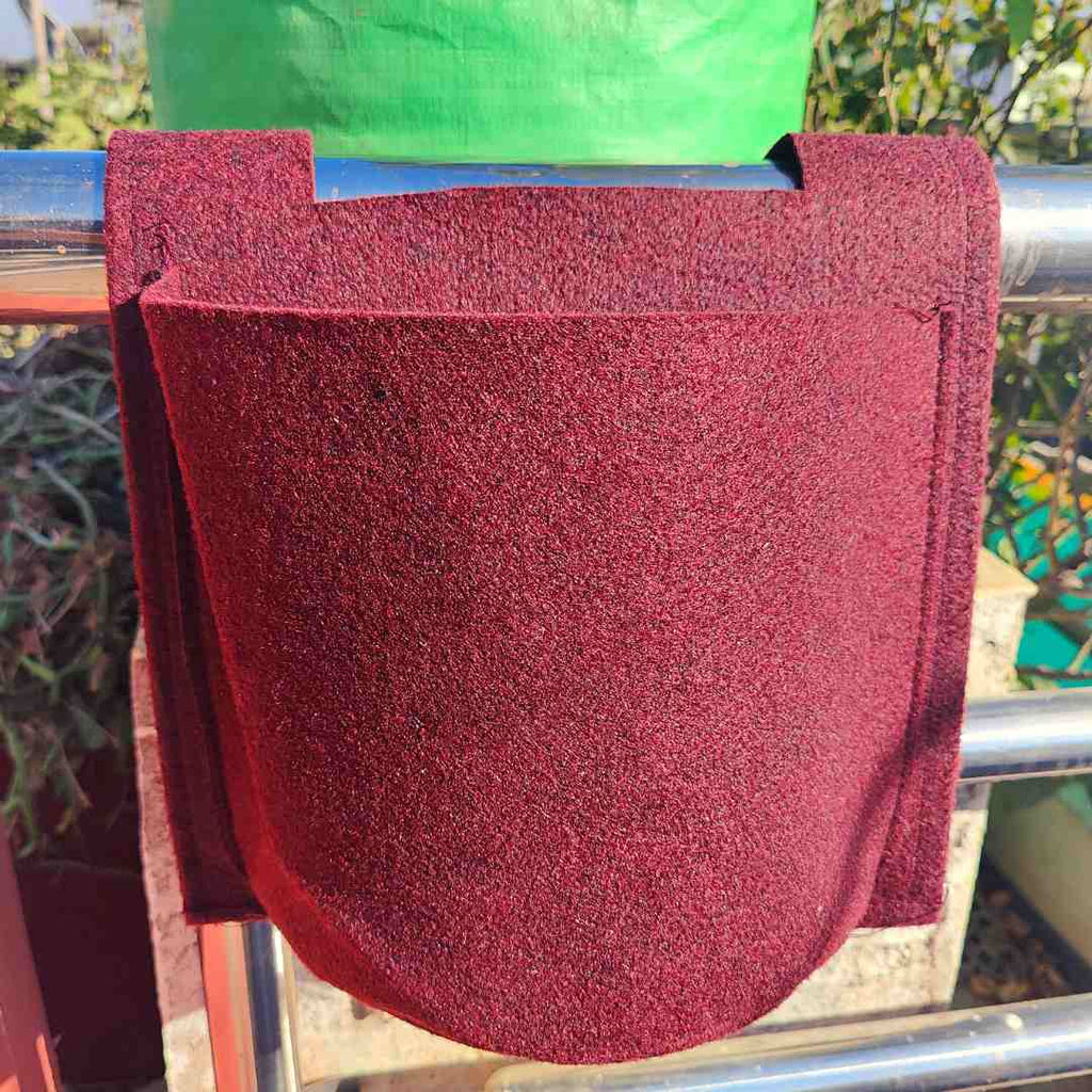 Carvix Geo Fabric Railing Grow Bag for Balcony Garden