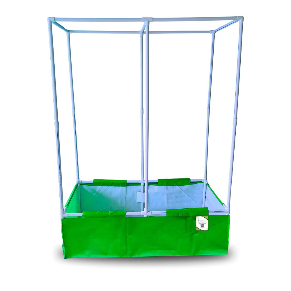 Carvix 48x24x12 Rectangular Grow Bag with Long Frame for Creeper Plants